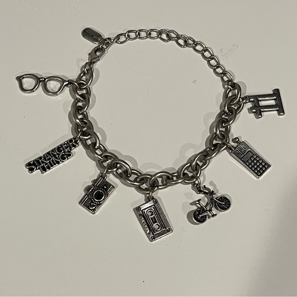 Netflix Stranger Things Charm Loungefly Bracelet
